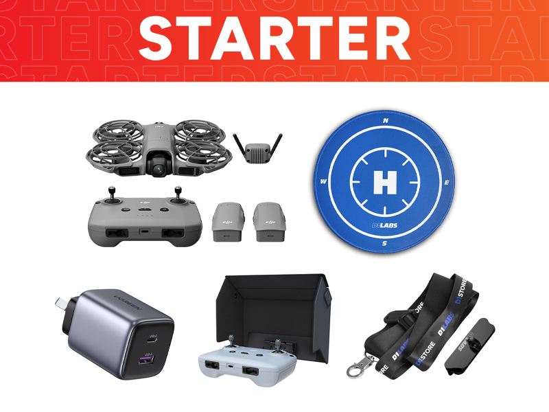DJI Neo 2 Starter Combo w. DJI RC-N3